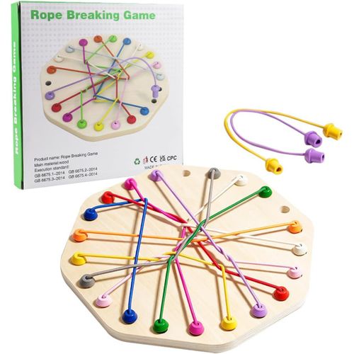 ERYI-Jeu De Puzzle Hexagonal À Détacher Jeux D'Entraînement À La Logique Pour Enfants À Deux Joueurs Décompression Portable Jeux De Société Pour Fêtes De Famille Et Voyages