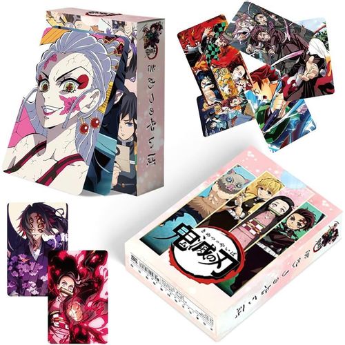 Eryi-Cartes Anime, 110 Pièces Anime Cartes À Jouer,Cartes À Collectionner Anime Pour Enfants, Jeune Jeu De Cartes Anime, Pour Les Fans, Enfants, Adolescents Et Adultes