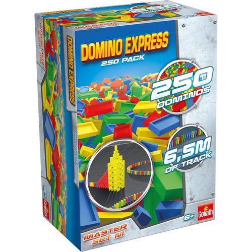Eryi-- Domino Express - Pack 250 Dominos - Jeu De Construction - Circuit De Dominos À Construire De 6,5 Mètres De Long - A Jouer Seul, En Famille Ou Entre Amis - Dès 6 Ans