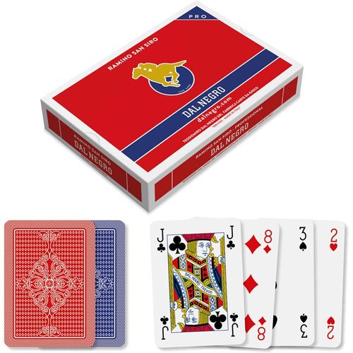 Eryi-20005 Ramino S. Siro Double, Cartes De Jeu - Version Italienne