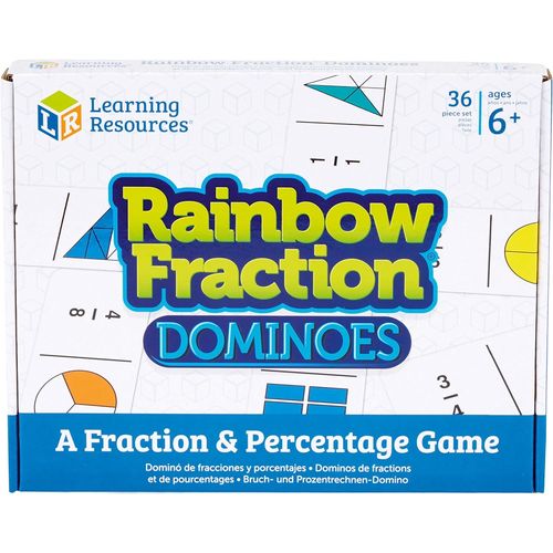 Eryi-Dominos De Fractions Rainbow Fraction