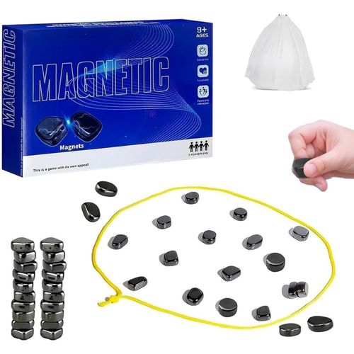 Eryi-Jeu De Table Magnétique,Jeux De Table Jeux D'échecs Magnétiques, Petits Jeux De Société Pour Les Voyages Et Les Soirées En Famille