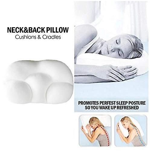 Oreiller De Sommeil Polyvalent, Oreiller De Soutien Du Cou, Oreiller Ergonomique En Mousse, Oreiller Orthopédique Doux Pour Le Cou
