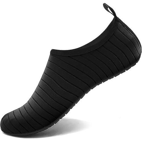 Chaussures De Sports Nautiques Pieds Nus, Chaussettes De Yoga Aquatique À Séchage Rapide, À Enfiler Pour Hommes Et Femmes