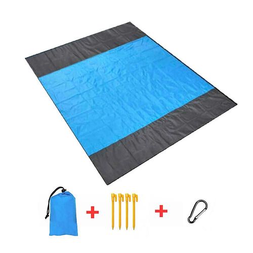 Couverture De Plage Extra Large, Tapis De Plage Imperméable Et Résistant Au Sable, Couverture De Pique-Nique En Plein Air, Camping, Randonnée Et Voyages Sur Herbe