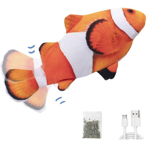 Poisson Flottant Électrique 10.8, Jouet De Kicker De Mitaine De Chat En Mouvement Pour Le Plaisir