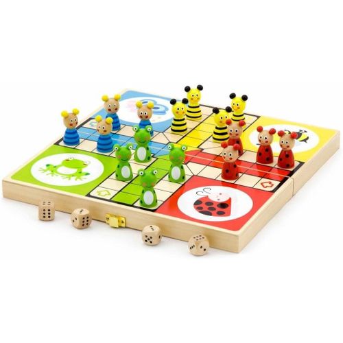 Eryi-Toys - 50064 - Jeu De Plateau - Jeux De Petits Chevaux