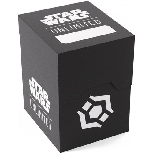 Eryi-Asmodee - - Star Wars Unlimited Deck Box Black-White - Jeux De Société - Cartes À Jouer Et À Collectionner - Accessoires Et Protection