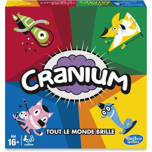 Eryi-Cranium, Jeu De Societe, Jeu D'ambiance Adultes Pour Apéros Et Soirées, Version Francaise