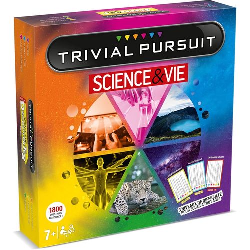 Eryi-Trivial Pursuit Science & Vie - Jeu De Plateau -