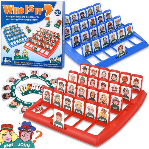 Eryi-Qui Est Ce, Jeux De Société Enfant, Qui Est-Ce Jeux De Société, Jeux Pour Enfants, Famille Jeu De Devinette, Pour 2 Joueurs, À Partir De 6 Ans