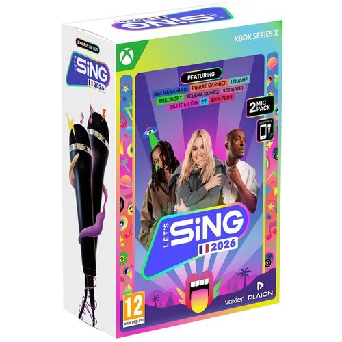 Let's Sing 2026 - 2 Mic Pack Xbox Serie S/X