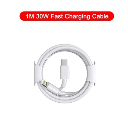 30w 1m Cable For Ios-Pd 30w Chargeur Rapide Pour Iphone 14 11 12 13 15 16 Pro Max Câble De Charge Rapide Pour Iphone 16 15 14 Plus Chargeur Accessoires De Téléphone Portable