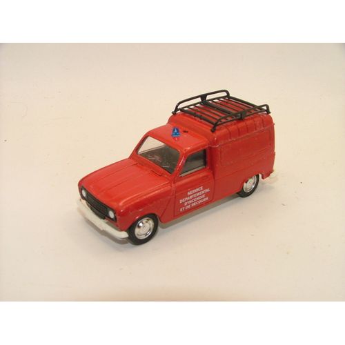 1/43 Solido - Renault 4 Fourgonnette Pompier