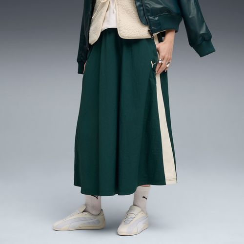 Jupe Midi Tissée T7 Femme