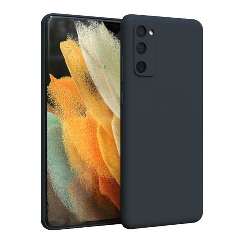 Coque Silicone Liquide Pour Samsung Galaxy S22 Plus 5g - Noir