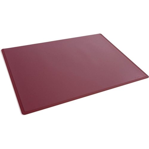 Durable Sous-Main 530x400mm Revêtement Pp Avec Rabat Transparent Rouge