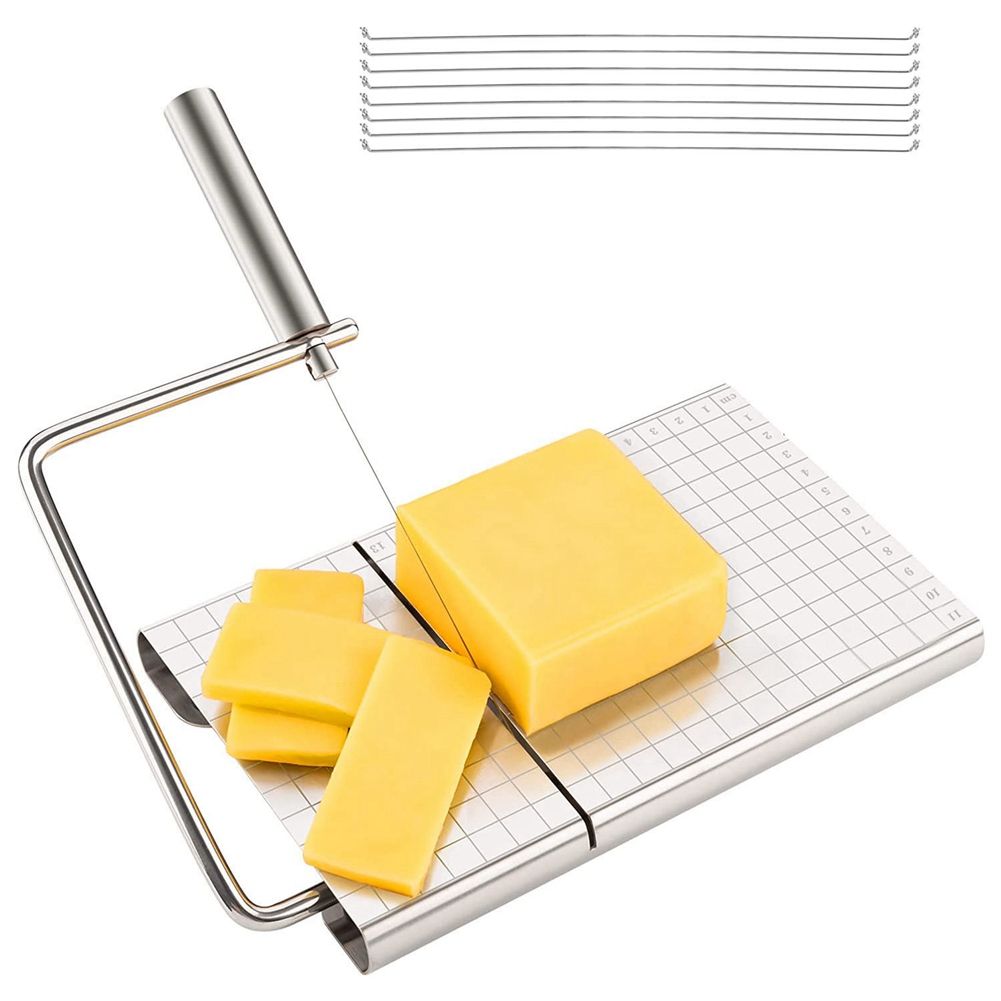 Trancheuse  Fromage en Acier Inoxydable avec 8 Coupe-Fromag... - 2