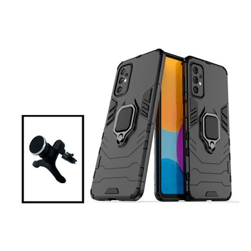 Kit Support Magnétique De Voiture Renforcé + Coque 3x1 Military Defender Pour Samsung Galaxy A33 5g - Noir