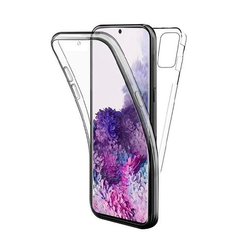 Coque 3x1 360° Impact Protection Pour Samsung Galaxy Note 10 Lite - Transparent