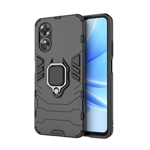 Coque Military Defender 3x1 Anti-Impact Pour Oppo A17 - Noir