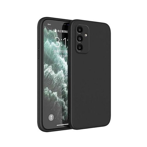 Coque Silicone Liquide Pour Samsung Galaxy A24 4g - Noir