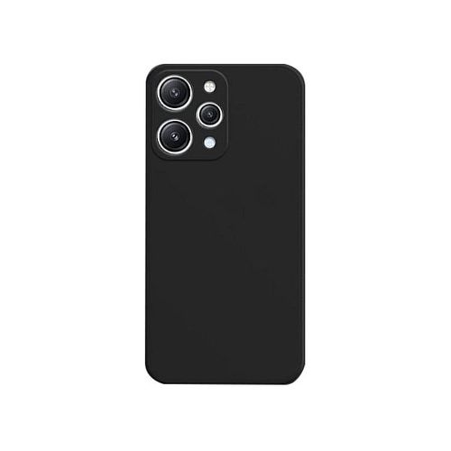 Coque Silicone Liquide Pour Xiaomi Redmi 12 - Noir