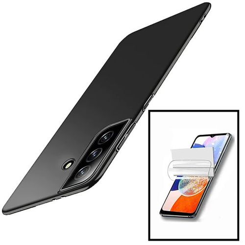 Kit Film Hydrogel Full Cover Avant + Coque Slimshield Pour Samsung Galaxy A34 5g - Noir