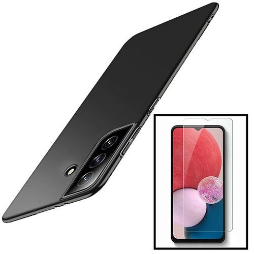 Kit Film Verre Trempé Clearglass + Coque Slimshield Pour Samsung Galaxy A34 5g - Noir