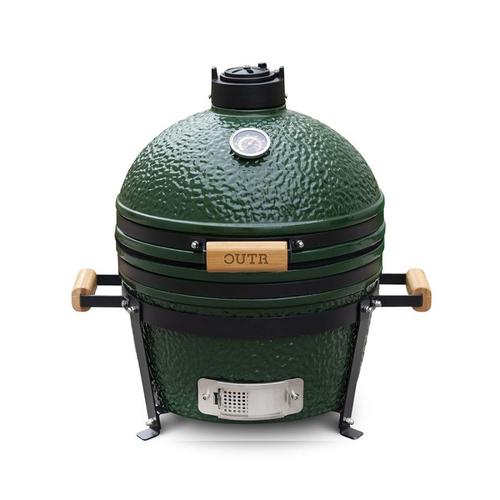 Barbecue Céramique Kamado Medium 40 cm Vert