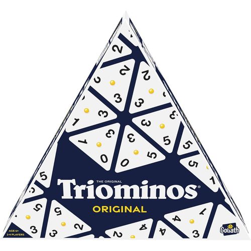 Eryi-Triominos Original - Jeu De Société Famille Et Enfants Dès 6 Ans - Nouvelle Edition - Jeu De Stratégie Et De Réflexion - Dominos Triangulaires - Un Classique Depuis 50 Ans - 2 À 4 Joueurs - 30 M