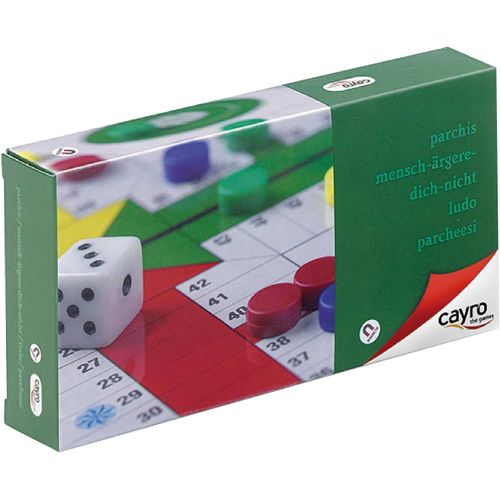 Eryi-- Parcheesi - + 6 Ans - Petit Modèle Magnétique - Jeu De Société Pour Enfants Et Adultes - Idéal Pour Les Voyages - Avec Planche Pliante - 2 À 4 Joueurs