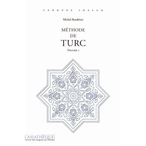 Méthode De Turc - Volume 1 (1 Cd Audio Mp3)