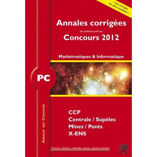 Mathématiques Et Informatique Pc