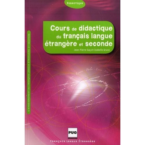 Cours De Didactique Du Français Langue Étrangère Et Seconde