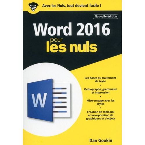 Word 2016 Pour Les Nuls