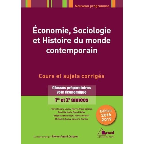 Economie Sociologie Et Histoire Du Monde Contemporain