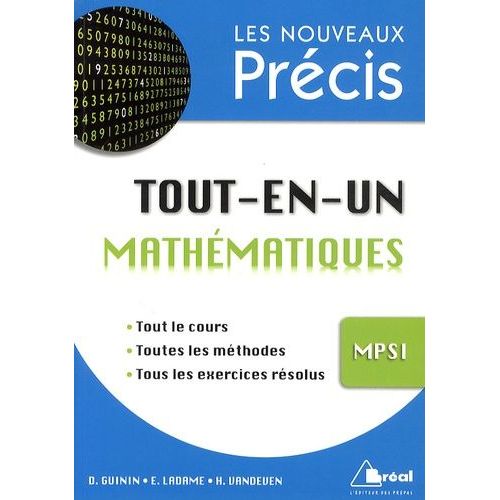Tout-En-Un Mathématiques Mpsi