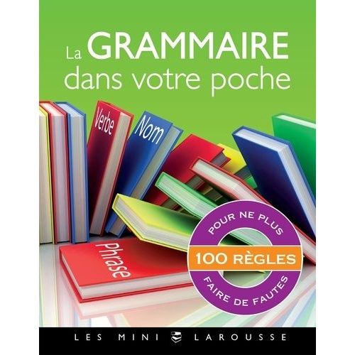 La Grammaire Dans Votre Poche