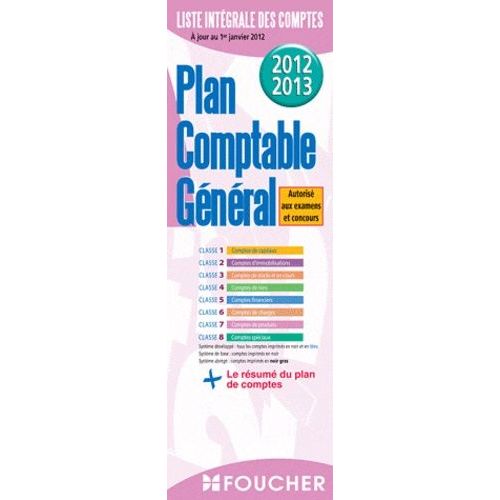Plan Comptable Général