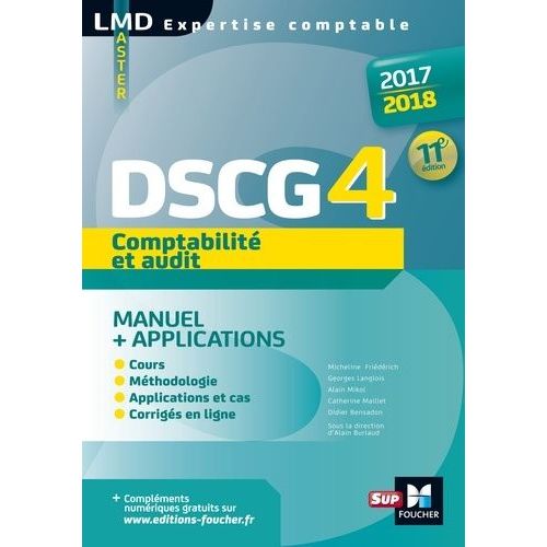 Comptabilité Et Audit Dscg 4 - Manuel Et Applications