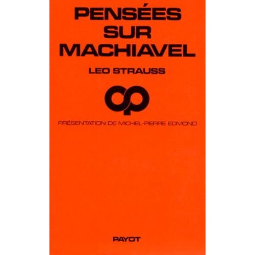 Pensées Sur Machiavel