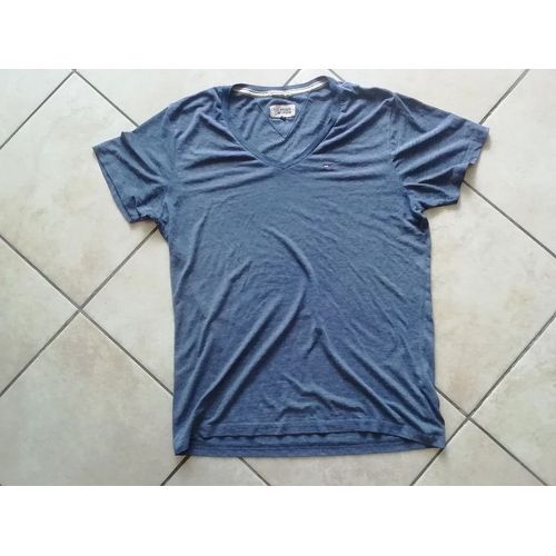 Haut - Tee Shirt Col V Tommy Hilfiger Taille M.