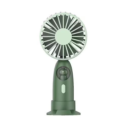 Mini ventilateur portatif compact rechargeable par USB avec veilleuse ¿ 3 modes de vitesse, idéal pour la maison et l'extérieur - -Ouragan X