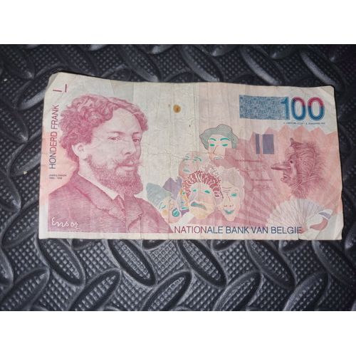 Ancien Billet 100 Francs De Belgique