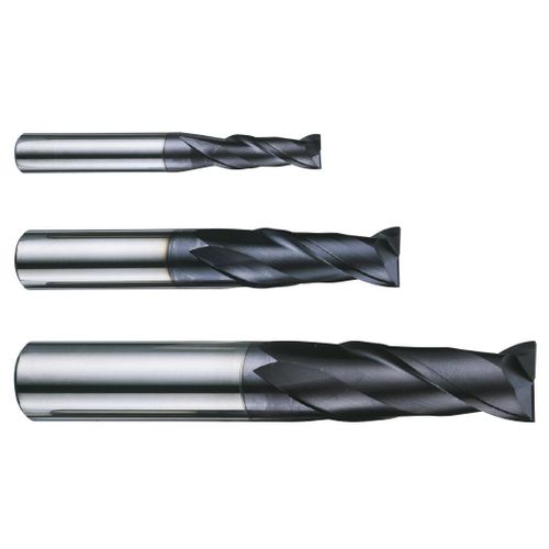 Fraises à deux dents pour clavettes en carbure standard 3 mm arbre 6mm Vertex VE122-3.0