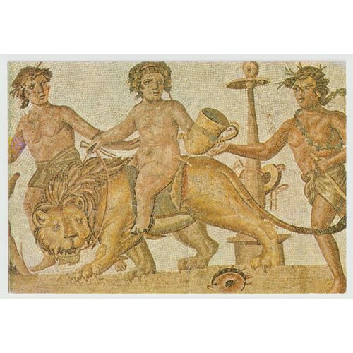 Carte Postale Tunisie, Mosaïque Romaine Du Musée Du Bardo