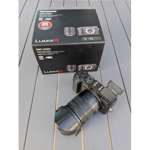 Panasonic Lumix DMC-GX8H 20.3 Mpix + Objectif 14-140 / f3.5-5.6 - Noir