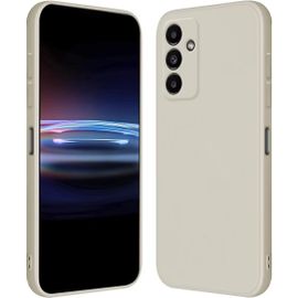 Kal-Coque Pour Samsung Galaxy S23 Fe (6.4" Inches) Étui En Silicone Tpu Souple - Blanc Antique