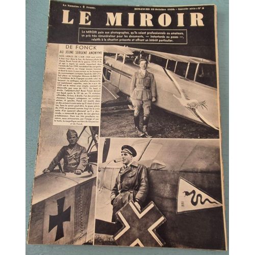 Le Miroir 22 Octobre 1939